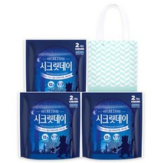 시크릿데이 생리대 입는 오버나이트2p x 3팩 + 시원한 민트 에코백, 1세트, 1개