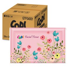 CODI 面紙隨身包, 300個, 24張