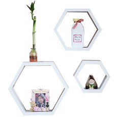 HAPPY WORLD 六角層架3件組, 1 個
