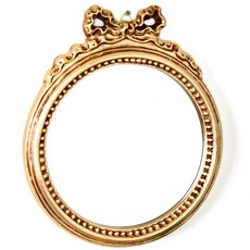 Kidari Ella蝴蝶結鏡(小), 金色