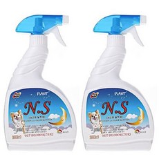 씨엔엔코스메틱 펫아트 애견 N.S 탈취제, 2개, 1L