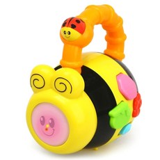 윈펀 멜로디 아기벌 전등, 혼합 색상, 1개