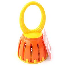 짐보리 케이지벨 6 x 12cm, 노랑 외, 1개