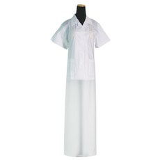 A&G 聚氨酯 H型圍裙 大, 半透明白色, 1個