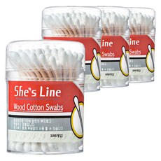 쉬즈라인 원통면봉, 4개, 100개입