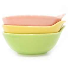 西海陶瓷 夢想碗 小 3件組, 混合顏色, 3個