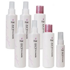 헤어애 에어볼류머 7종 헤어스프레이, 본품 150ml x 4개 +  리필용 150ml x 2개 +  휴대용 50ml x 1개, 1세트, 1개, 150ml