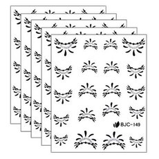 카카스 워터데칼 네일스티커, W-205, 5개