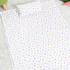 Coney Island 雙層棉被+床墊+枕頭, 北歐風 星星款