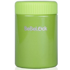 베베락 보냉보온 이유식통, 그린, 260ml, 1개