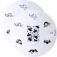 KONAD 美甲印花板 S, 16, 2個