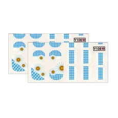 BLUESEA 指甲貼Y106, 2個, 單色