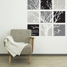 designm 圖案貼紙 Mono Tree 顏色1, 混合顏色