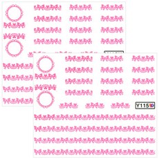 BLUESEA 貼花 Y115, 2個, 單色