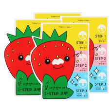 토니모리 집 나간 딸기 씨 3-STEP 코팩, 1개입, 4개