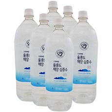 초록마을 울릉도 해양 심층수, 2L, 6개