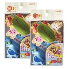 TORUNE 配菜杯 兔子 海豚 P3110, 2個, 14入