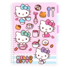 CNG 헬로키티 인덱스 화일 노트, 베이비핑크, 1개, 1개