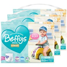 BEFFYS 貝碧思 Extra Soft 超柔軟褲型尿布 男童, XXL, 84片