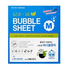 에코이지 샴푸 버블시트 전신목욕용, 1개