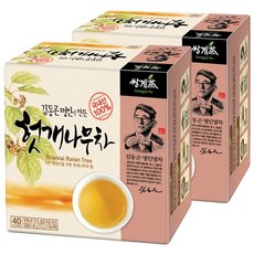 쌍계명차 김동곤 명인이 만든 헛개나무차, 1g, 40개입, 2개