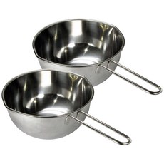 BAKINGTALK 附柄不鏽鋼碗, 2個