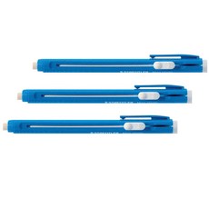 STAEDTLER [施德樓] 528 50 支架橡皮擦, 藍色, 3個