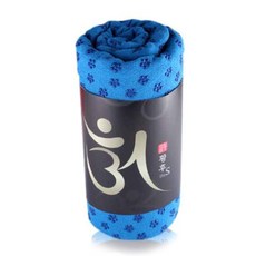 Heohwangwho 防滑瑜珈巾, 藍色