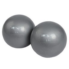BODY ART 軟重量球 2入組, 灰色, 1個