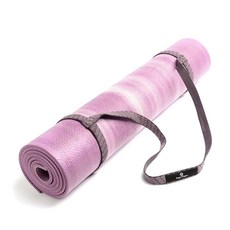 심플요가매트슬링, 퍼플플로랄, 1개