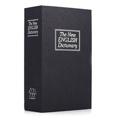 아리코 비밀 책 딕셔너리열쇠형 금고, 블랙