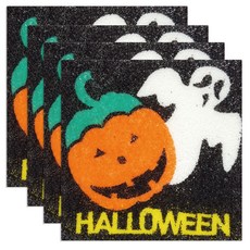 유니아트 데코샌드 액자 127 할로윈, 혼합 색상, 4개