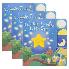 NURSERY RHYMES 보드북 TWINKLE TWINKLE LITTLE STAR, 3개