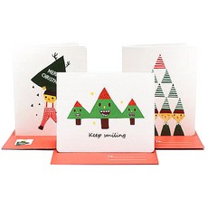 카드세트 크리스마스, 3개