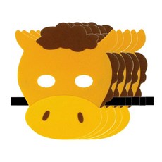 역할놀이 가면띠, 말, 5개