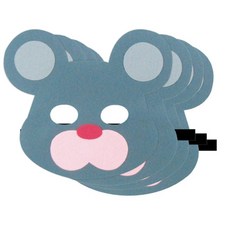 역할놀이 가면띠, 쥐, 4개