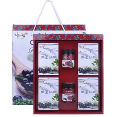 자연체온 아로니아 진액+분말 혼합 세트, 아로니아 진액 60ml x 16포 + 분말 100g x 2개, 1세트