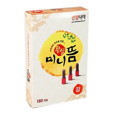 황실미니뜸 강 180개입, 진갈색, 1개