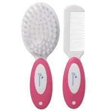 Dream Baby 兒童豪華嬰兒髮梳套組 F328, 粉色, 1組