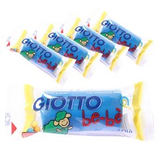 지오토베베 소시지 점토 낱개, BLUE, 50g, 5개