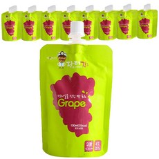 경북대학교 생과일을 직접 짠 포도, 100ml, 40포