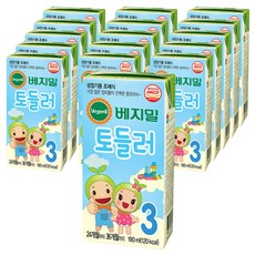 베지밀 토들러 3단계 아기두유, 190ml, 16개