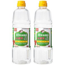 [화미] 2배 사과맛식초, 900ml, 2개