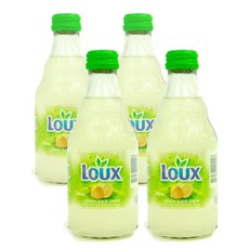 LUUX 檸檬碳酸飲料, 250ml, 4瓶