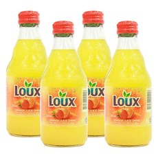 LUUX 碳酸檸檬橙汁, 250ml, 4瓶