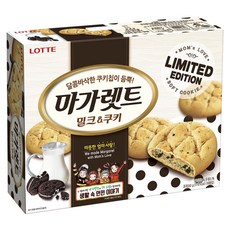 롯데제과 마가렛트 밀크 앤 쿠키, 342g, 1개