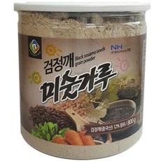 검정깨미숫가루, 1개