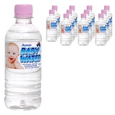 Aussie BABY WATER 鹼性礦泉水, 嬰兒礦泉水, 350ml, 12瓶