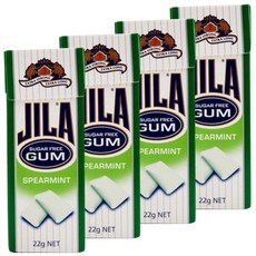 자일라 스피아민트껌, 22g, 4개