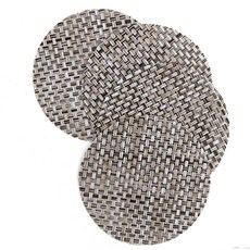 해피툴 모던 짜임 컵받침, 그레이, 1개